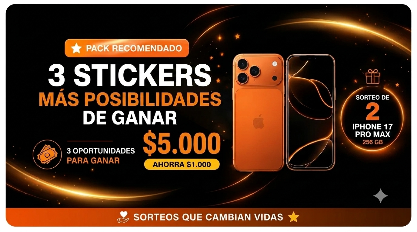 Pack de 3 Stickers